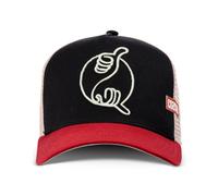Coastal HFT Yin Shaka Trucker Cap Black/Wine Baseball Cap Mesh Cap Embroidery