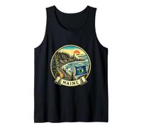 Coastal Lighthouse Maine Tank Top