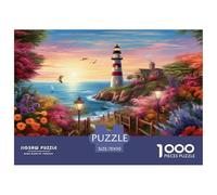 Coastal Lighthouses Jigsaw Puzzles 1000-Piece Age 14+ for Adults Classic Impossible Educational Games Gifts Home Decoration