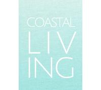 Coastal Living: Blue Decor Book for Coffee Table Styling and Home Staging