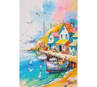 Coastal Memories & Beach-side Sketch Journal: Notebook with lined pages for thoughts + Sketch Pages for your inspiration | 6×9 Matte Paperback for Beach Lovers, Coastal Travelers, Journalists, Seniors