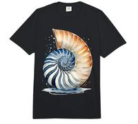 Coastal Nautilus Shell Comfort Colors Adult Heavyweight T-Shirt