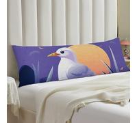 Coastal Painter Body Pillow Case 20x54 Throw Pillow Cover with Hidden Zipper Breathable & Cozy Full Long Pillowcase Protector Spring Easter Cover for Sleeping Bedroom Couch Sofa Decor