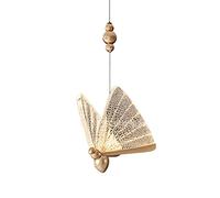 Coastal Pendant Lighting Small Imitate Crystal Butterfly Pendant Light Stained Glass Hanging Lamp Modern Gold Ceiling Pendant Light Turkish Staircase Chandelier for Kitchen Kid Bedroom Living