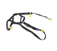 Coastal Pet Walk 'n Train Dog Head Halter - Head Colllar Dog Leader - No-Pull Pet Harness - Quick-Drying Polyester - Black - Large