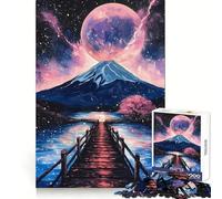 Coastal Pier Adventure 1000 Adult Pieces Jigsaw Puzzle Brain Exercise Tight Joint Real Challenge Art Decor (38x52cm)