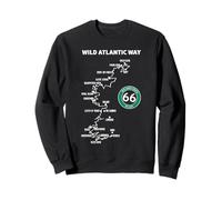 Coastal Route The Wild Atlantic Way Ireland Sweatshirt