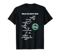 Coastal Route The Wild Atlantic Way Ireland T-Shirt