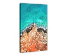 Coastal Scenery of Cape Gansom, Broome, Western Australia Canvas Poster Wall Art Decor Print Picture Paintings for Living Room Bedroom Decoration 12x18inch(30x45cm)