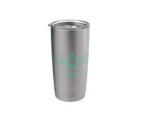 Coastal Scripture Beach Bible Verse Christian Mom Daughter Stainless Steel Insulated Tumbler