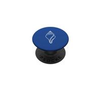 Coastal Sea Snail Shell Minimalist Graphic PopSockets Adhesive PopGrip