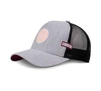 Coastal See Ya (grey) Hat, Cotton Blend, Trucker Cap Meshcap, One Size, Adjustable with Plastic Closure