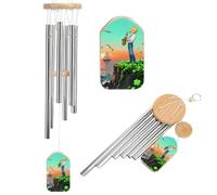 Coastal Singing Wind Chimes for Outside Memorial Tuned Outdoor Windchimes Large Garden Decor Wind Chime with Melodious Sound for Mom Dad Grandma Home Garden Patio Decor