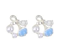 Coastal Styles Clip On Earrings Pearls Accent Seashells Designs Vocation Ear Cuff Jewelry For Sensitive Skin Women Beach Sjewelry For Women
