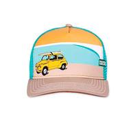 Coastal Surfy Car Khaki/Orange HFT Trucker Cap