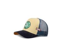 Coastal - TinyWaves Trucker Cap Mesh Cap Hat Cap Hat Caps, Khaki/Grey, One Size