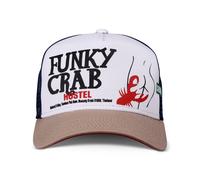 Coastal Trucker Cap HFT Funky Crab Navy/Slate Crab Cap Beanie Hat Costal