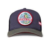 Coastal Trucker Cap HFT Guatemala Navy/Olive/Black Mesh Hat