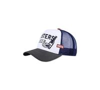 Coastal HFT Cap Oysters & Beer White/Olive High Fitted Trucker Mesh Cap