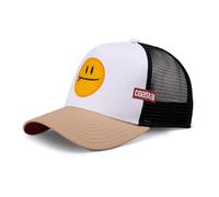 Coastal Trucker Cap Surf and Smile Khaki, One Size