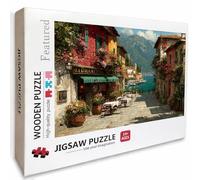 Coastal Wooden Jigsaw Puzzles 70x41in, View Jigsaw Puzzles 6000 Pieces for Adults with Box, Back Lettering Easy to Distinguish, Educational Challenging Game, Summer Decoration, Beautiful Gifts, 3-5565