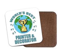Coaster Beer Mat - Worlds Best Painter & Decorator CO6279