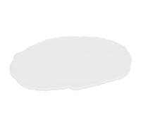 Coaster Mold DIY Translucent Resin Mold for Home Decoration Silicone Casting Molds for Jewelry Holder Tray Gifts 9.4x13.4 Inch 1 Piece