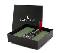 Coaster Set of 6 Olive Green Coasters (10cm x 10cm). Made in The UK from Recycled Leather by Lara-May.