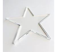 Coaster Template, Clear Acrylic Template, Woodworking Router Template (Star)