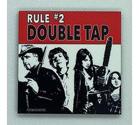 Coasteroo Rule #2 Double Tap - Inspired by Zombieland - Fridge Magnet - Hardboard - 57mm x 57mm - Gloss Finish
