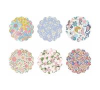 Coasters - Meri Meri x Liberty - Set of 6 Multicoloured one size