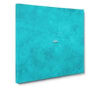 Coasting Boat Canvas Print | Gallery Wrapped 30mm Frame Wall Art | 20x20 inches | Ready to Hang | Modern Seascape Picture | Living Room Bedroom Lounge Office