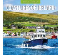 Coastlines of Ireland 2027 Square Wall Calendar