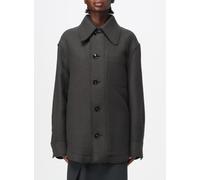 Coat AMI PARIS Woman color Grey - Size: S - female