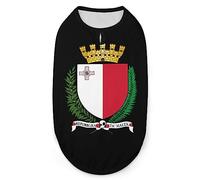 Coat Arms of Malta Dog Shirts Summer Pet T-Shirts Soft Sleeveless Tank Top Pet Clothes for Small Puppy and Cats