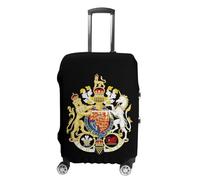 Coat Arms of The Princes of Wales Personalized Luggage Case Cover Funny Travel Accessories Washable Suitcase Protector Fit 19-32 Inch S