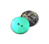 Coat buttons,pearl buttons,10pcs/lot Natural Shell Sewing Buttons Color Mother of Pearl Shell Round Buttons 2 Holes(Green,10mm)