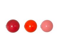 Coat Coat Rack 3 Pcs. Red