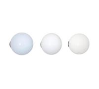 Coat Coat Rack 3 Pcs. White
