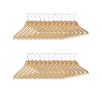 Coat hanger set Swivel Hook Hangers Non-slip Heavy-duty Wooden Hanger Set