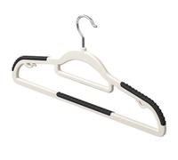 Coat Hangers for Closet - Premium Wooden Hangers, 1 Pack Natural Finish Non-Slip Trouser | Shoulder Notches 360° Swivel Hook, Durable and Elegant Closet Storage Solution Heavy Duty Non-Slip Vel