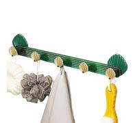 Coat Hook Wall - Heavy Duty Decorative Self-Adhesive Door Holder, Wall Hook Made of ABS, Durable Storage Accessories | For Bathroom Over The Door, Shower, Kitchen, Entryway, Bedroom, Sc