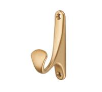 Coat Hook Wall Mount, Zinc Alloy Hardware for Closet, Simple Black Gold Metal Hooks for Home Decoration, Living Room, Porch Clothes Rack, Durable and Stylish