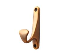 Coat Hook Wall Mount, Zinc Alloy Hardware for Closet, Simple Black Gold Metal Hooks for Home Decoration, Living Room, Porch Clothes Rack, Durable and Stylish