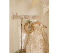 Coat hook with 4 BABYLON animals printed beige