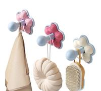 Coat Hooks Hanger Organizer Non-Slip Waterproof | Key Wall Hooks for Bathroom, Kitchen, Shower, Bedroom, Entrance, Door, Towels, Coats, Hats, Keys and