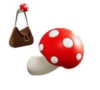 Coat Hooks Wall Mount - Resin Mushroom Hanger,Cute Hooks for Walls No Damage - for Towel Bag Tool Clothes Organization Kitchen Bedroom Living Room Shower Home Decor Entryway