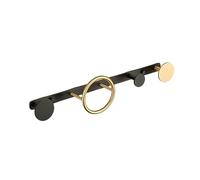 Coat Hooks Wall Mounted， Brushed Brass Coat Hook, Home Decoration Wall Hook, There are 3/4/5/6/7 Hooks Suitable for Entrance, Living Room, Bedroom, Bathroom(36cm/14.1in)