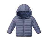 Coat Kids Boys,Girls Lightweight Down Jacket for Kids - Cozy Winter Insulation Daily Casual Outerwear for Girls 2-15 Years (Grey, 9-10 Years)