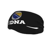 Coat of Arms of Bosnia and Herzegovina It's in My Headbands Men Women Non Slip Wicking Sports Sweatband for Gym Basketball Yoga Hairbands